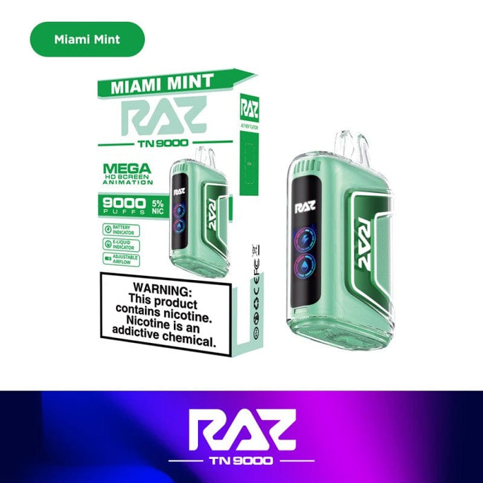 Stylish RAZ 2 TN9000 Device – Modern Aesthetic with High-Performance Features.