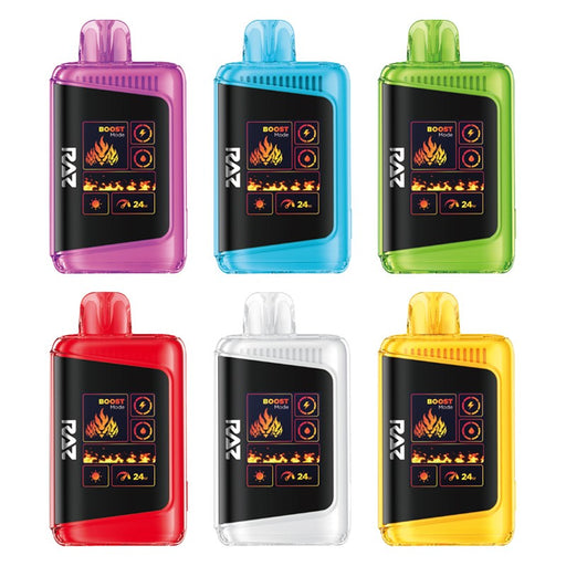 RAZ LTX 25K Disposable Vape with 25,000 puffs and 16mL pre-filled e-juice at VapeNear.