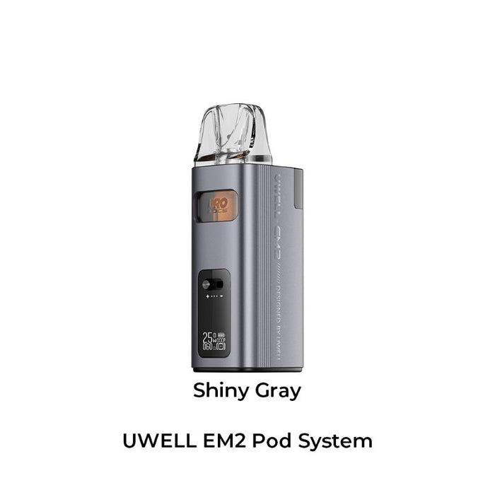 Best Uwell pod system for daily use – EM2 1200mAh battery and 0.3Ω / 0.6Ω pod cartridges
