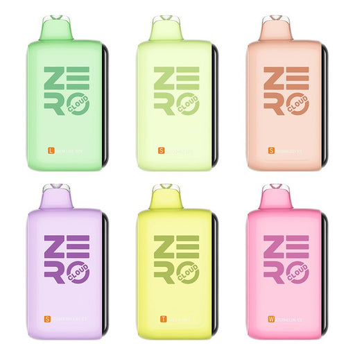 Sikary Cloud Zero 50K disposable vape with vaporless technology and adjustable nicotine levels.