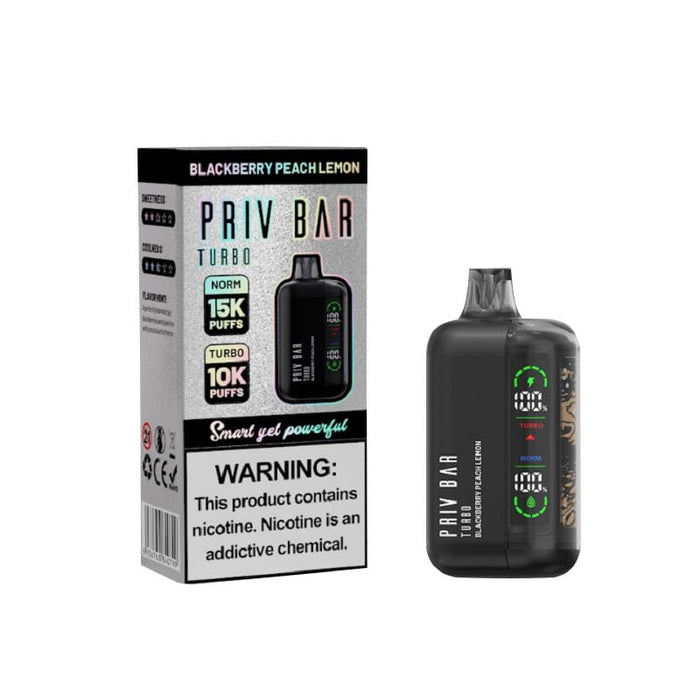 SMOK PRIV Bar Turbo – Reliable and Portable Vape for All-Day Use Without Refills.