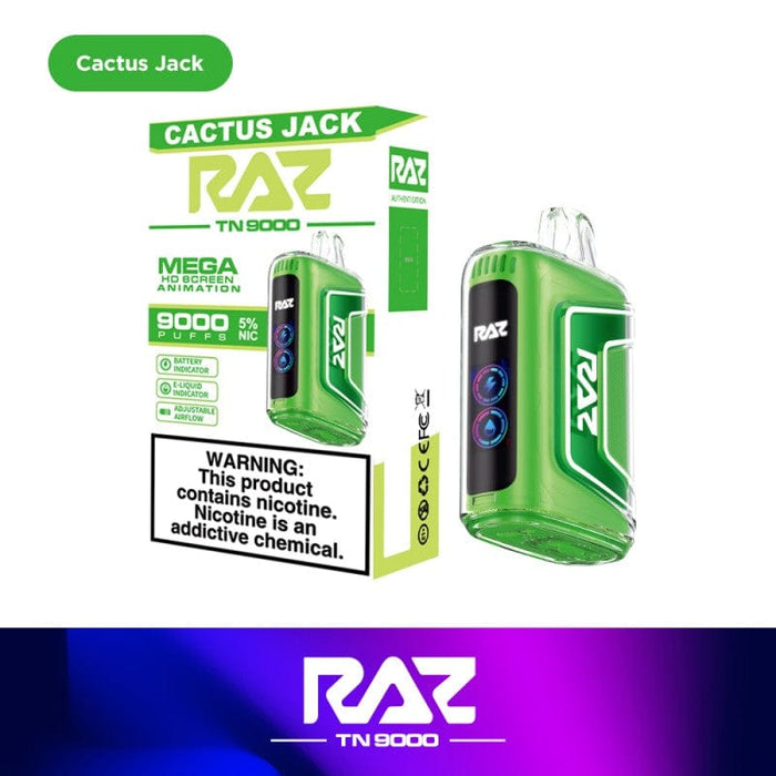 RAZ 2 TN9000 – Best Disposable Vape for Flavor Enthusiasts at VapeNear Online Shop.