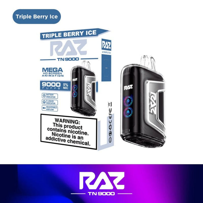 Compact Powerhouse RAZ 2 TN9000 – Small Size, Big Performance at VapeNear.