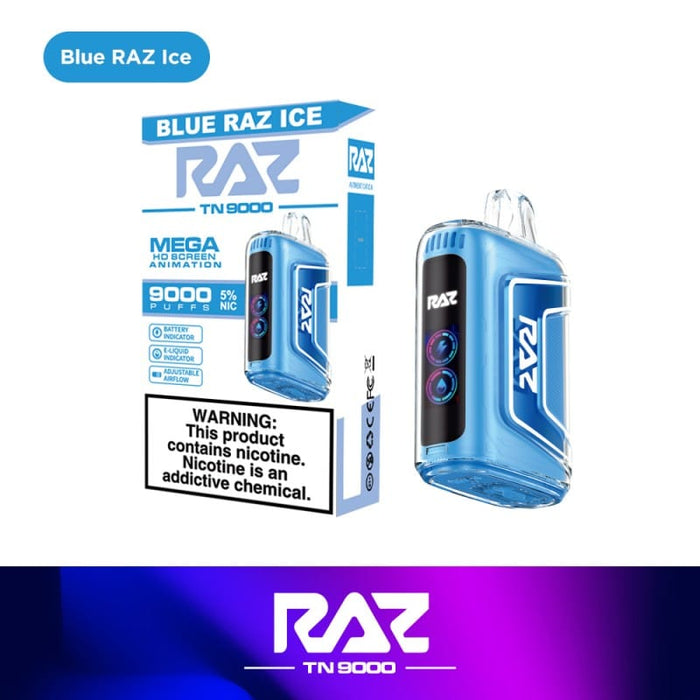 RAZ 2 TN9000 Disposable Kit – Hassle-Free Vaping Experience for Beginners.