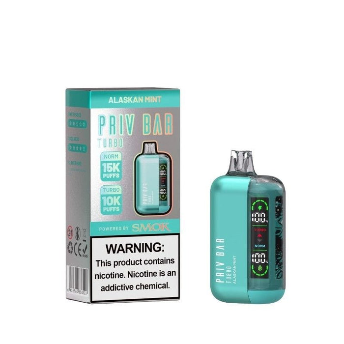 Powerful and Stylish SMOK PRIV Bar Turbo – Perfect for Cloud Chasers at VapeNear Online Shop.