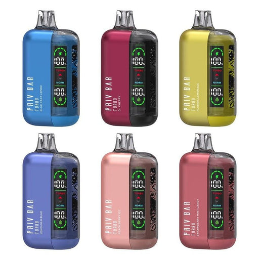 SMOK PRIV Bar Turbo Disposable Vape – 5% Nicotine, 15000 Puffs for Extended Vaping at VapeNear.