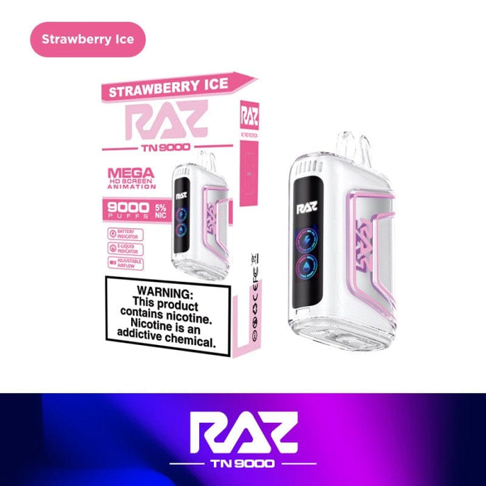 RAZ 2 TN9000 – The Ultimate Portable Vape for Everyday Use.