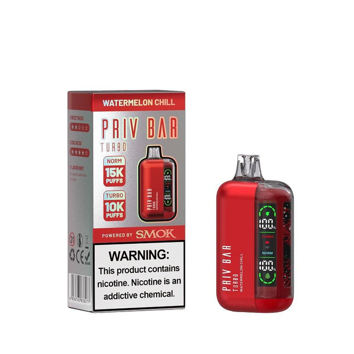 SMOK PRIV Bar Turbo – Best Disposable Vape for Flavor Enthusiasts at VapeNear Online Shop.