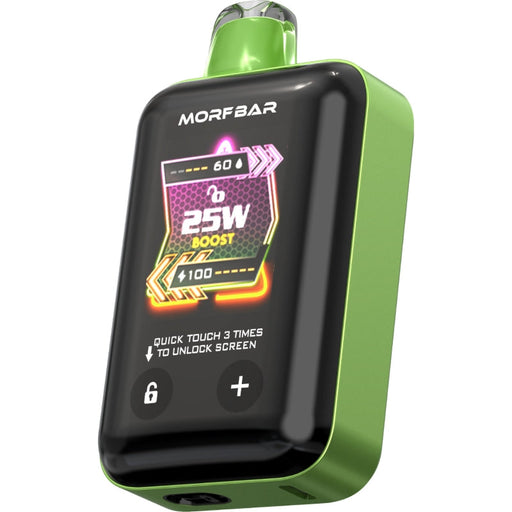 SMOK MORF BAR Touch 20K Disposable Vape featuring a 1.77-inch touch screen for a sleek, modern interface.