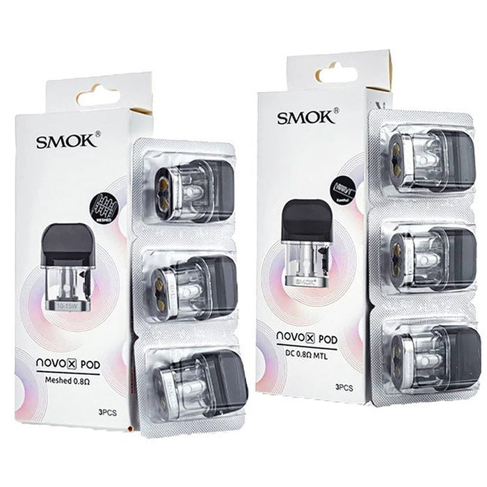 High-quality SMOK Novo X pod cartridges designed for smooth draws and rich flavor. Available now at VapeNear online vape shop.