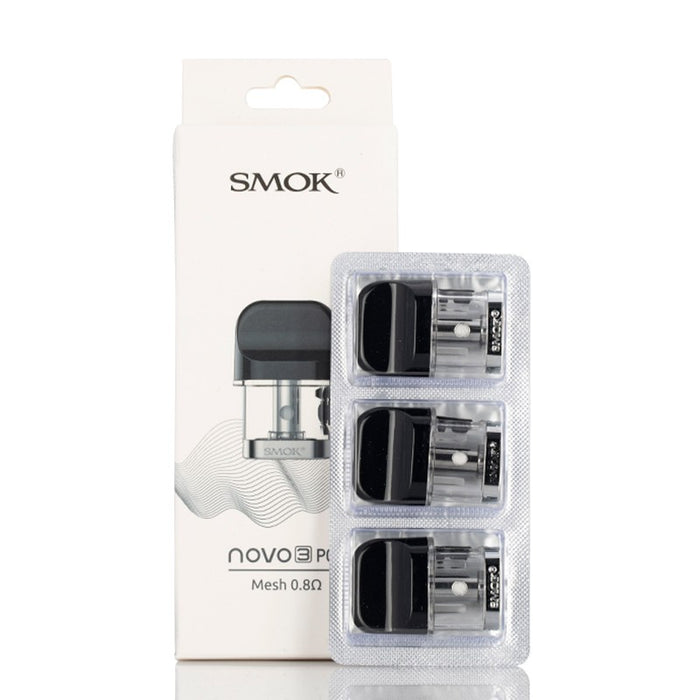 SMOK Novo 3 Pod Cartridge at VapeNear – replacement pods designed for the SMOK Novo 3, offering exceptional flavor and vapor production.