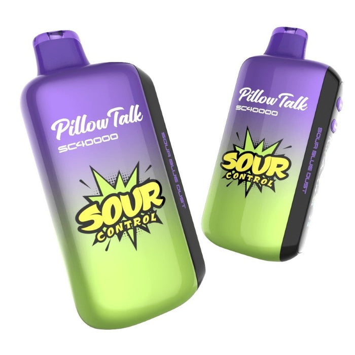 Compact Pillow Talk Sour Control SC40000 disposable vape designed for portability and smooth hits – shop now at VapeNear.