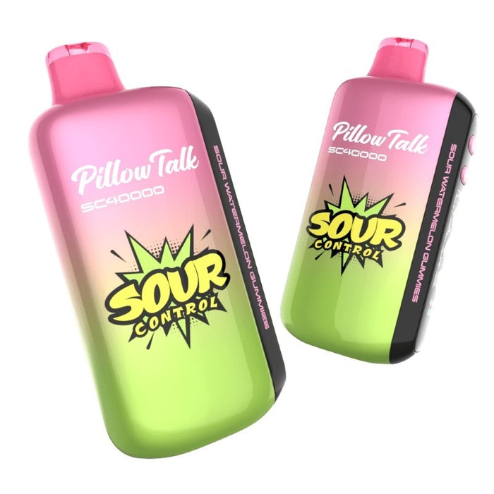 Pillow Talk Sour Control SC40000 disposable vape combining portability, power, and style – your ultimate vaping companion at VapeNear