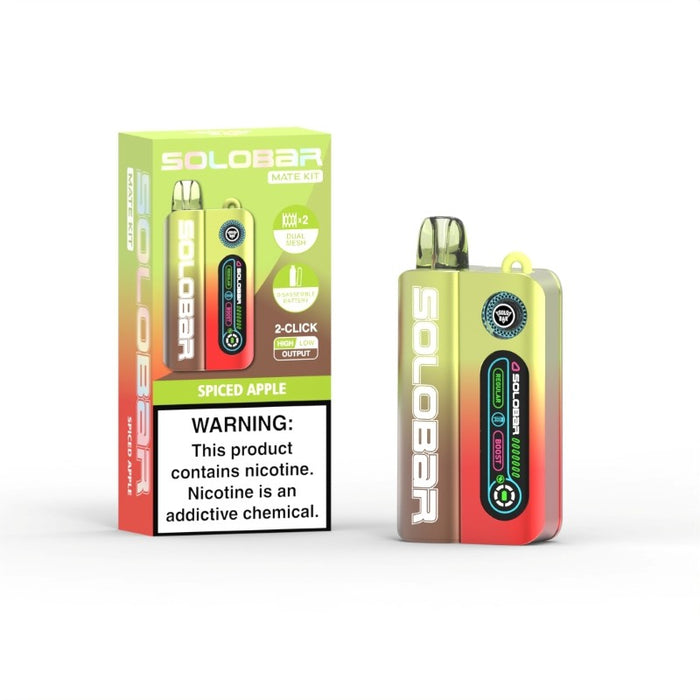 Solobar Mate 35K disposable vape with customizable Regular and Boost modes – VapeNearShop