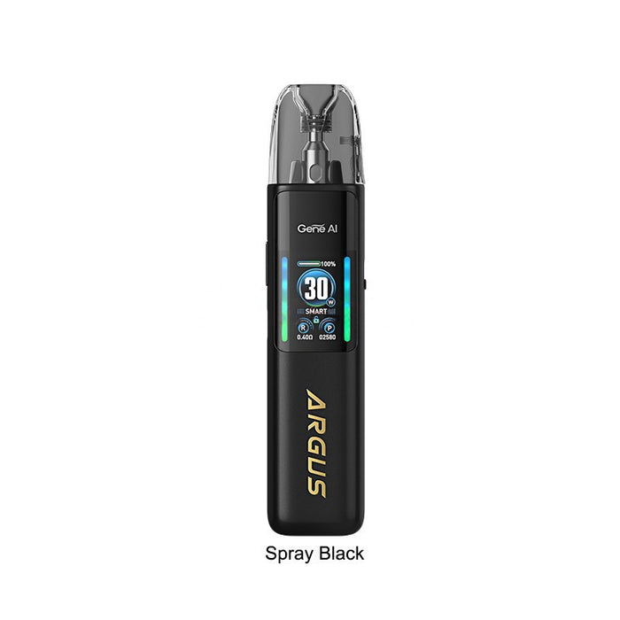 Sleek VOOPOO Argus G2 1000mAh rechargeable pod kit with eco mode