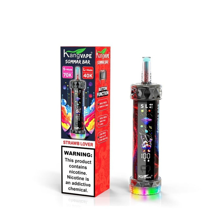 Compact Kangvape Sommar Bar rechargeable vape with airflow adjustment