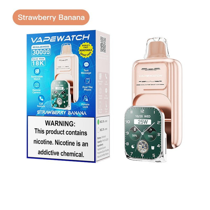 JNR VapeWatch 30K disposable vape – The ultimate portable device for vapers who love convenience and style.