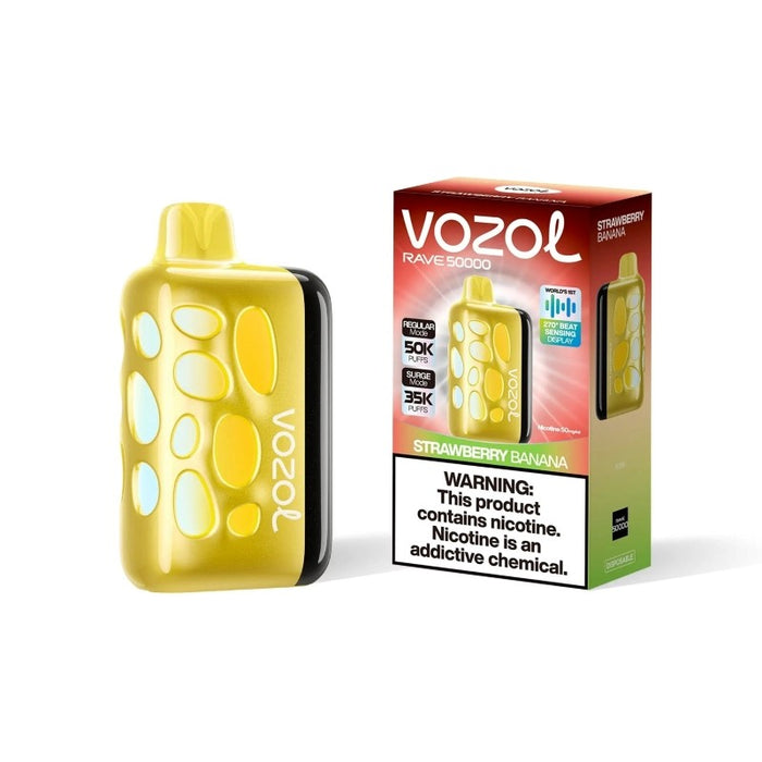 Buy the high-performance VOZOL Rave 50K disposable vape with a large e-juice tank at VapeNear Online Vape Shop.