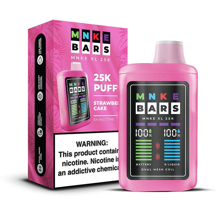 Rich Flavor Delivery with MNKE Bars XL 25K – Smooth Hits and Long-Lasting Performance.