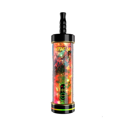 Berry Ice flavor MFU Shisha X2 60K disposable vape with draw-activated and USB-C charging.