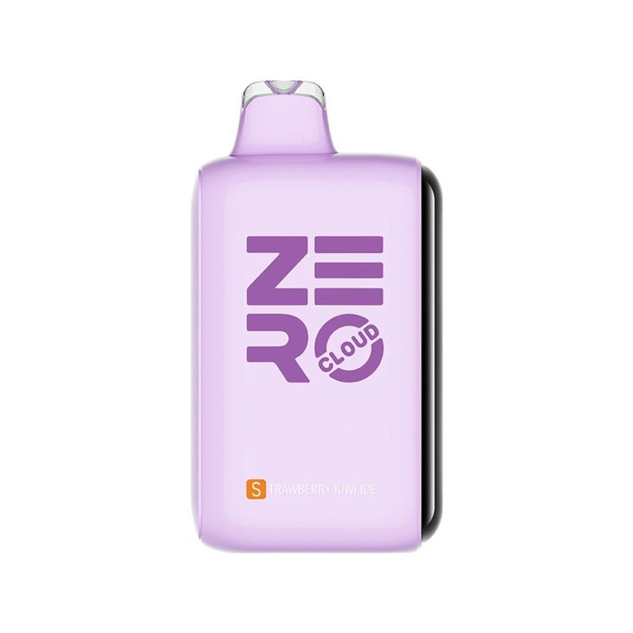Strawberry Kiwi Ice Sikary Cloud Zero 50K vape with cooling menthol finish.