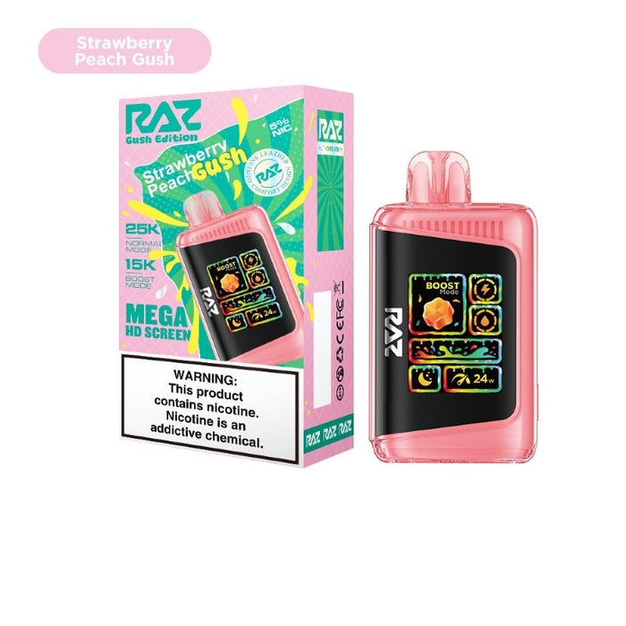 Premium Quality Raz LTX 25000 Gush Edition Disposable Vape – Featuring a Wide Range of E-Liquid Flavors Available Online at Vapenear.