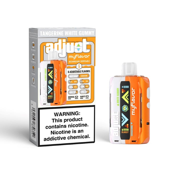 Customizable Adjust MyFlavor 40000 disposable vape with adjustable wattage for enhanced performance. Explore premium vapes at VapeNear.com.