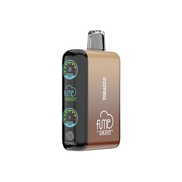 Rechargeable zero nicotine disposable vape Fume Prime Zero 20K with fast Type-C charging at VapeNearShop.