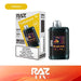 RAZ LTX 25K Disposable Vape with a digital screen for real-time battery and e-liquid monitoring.