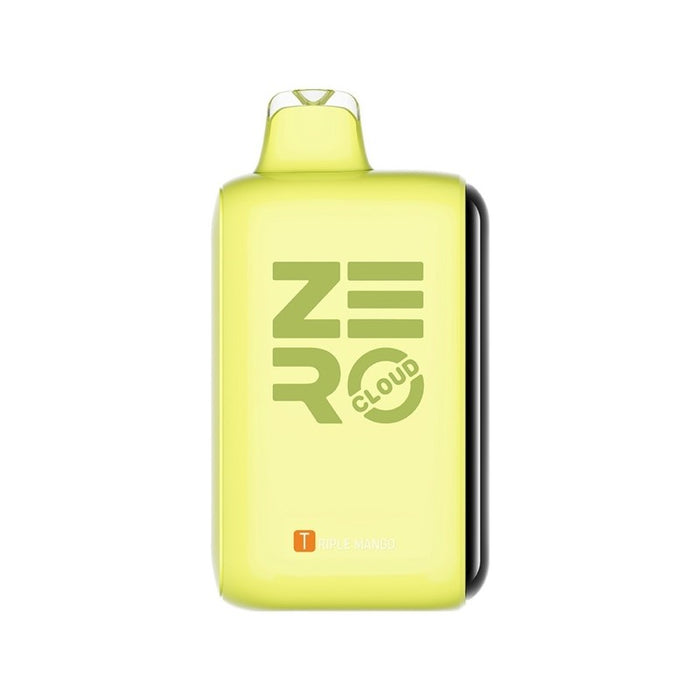 Triple Mango flavor Sikary Cloud Zero 50K adjustable nicotine disposable vape.