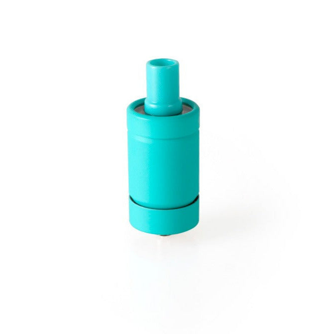 Compact 22mm diameter Tron-T Atomizer with wide 10mm mouthpiece for comfortable draws.