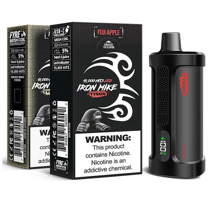 Iron Mike Vape Featuring Fyre Mesh Coil Technology for Rich Flavor
