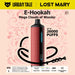 The Lost Mary X Urban Tale E-Hookah 26000 is a top-rated disposable vape with a high puff count and sleek design.