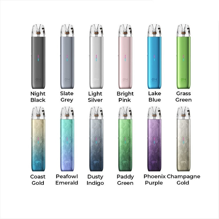 Portable Uwell Caliburn G4 Mini pod kit with adjustable airflow for MTL and RDL vaping.