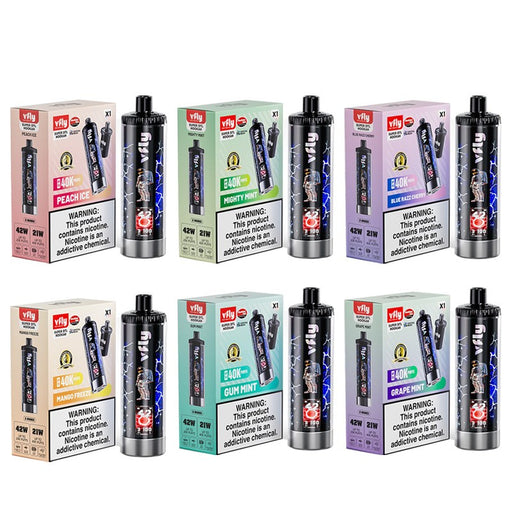 VFLY Super DTL 40K Disposable Vape with 1200mAh rechargeable battery at VapeNearShop online vape shop.