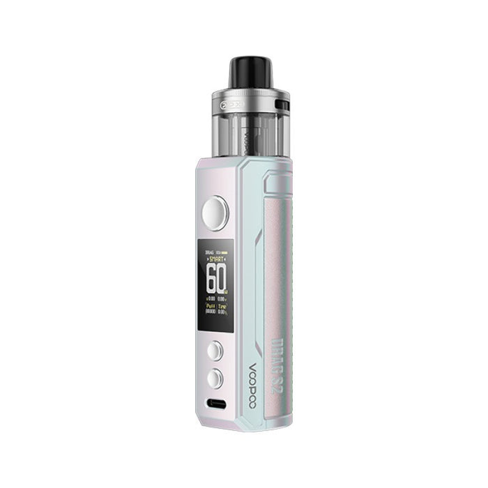 Zinc alloy and leather vape body – premium VOOPOO Drag S2 pod mod design