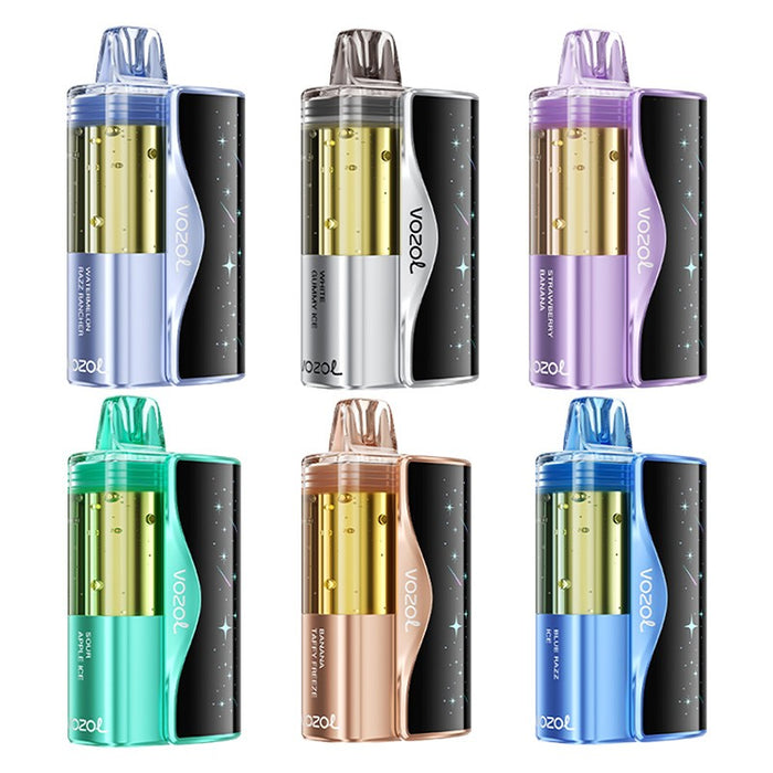 Vozol Mega 50K Disposable Vape with 50,000 puffs and dual mesh coil at VapeNearShop