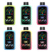 VRK Mars Bar 40000 Disposable Vape with large digital screen display.