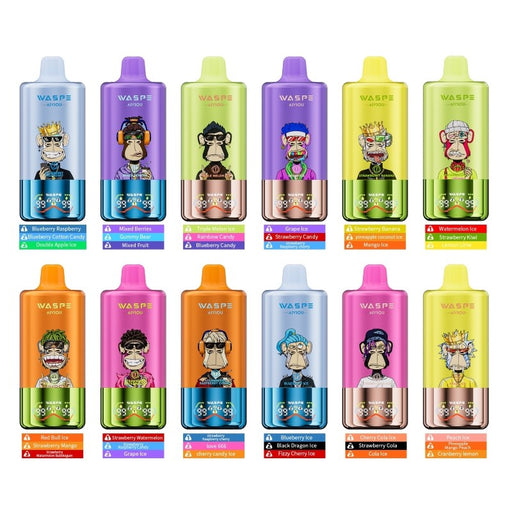 WASPE 60K 3-in-1 Disposable Vape with 60000 puffs and triple flavor tanks – VapeNearShop