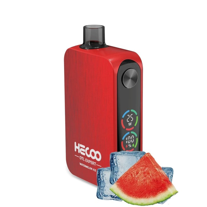 Hecoo Space DTL Expert 30K vape with blue razz, mixed berry, and tropical flavors.