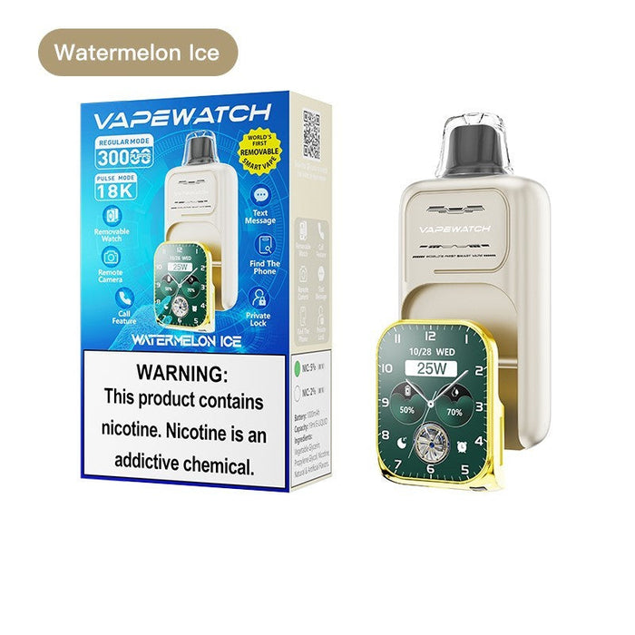 Upgrade your vaping game with the JNR VapeWatch 30K – Where technology meets portability.