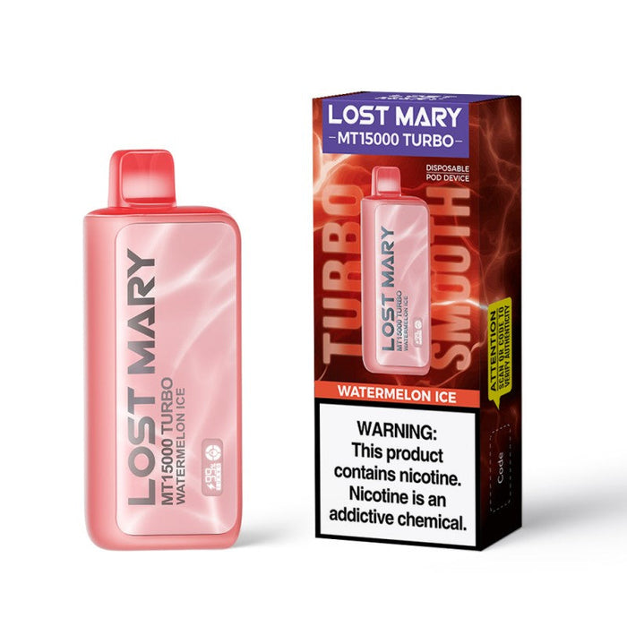 Lost Mary MT15000 Turbo – a top choice for vapers who love high nicotine disposables