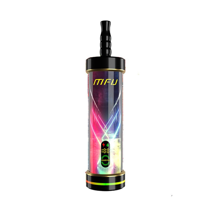 MFU Shisha X2 60K disposable vape pre-filled with premium e-liquid, rechargeable and portable.