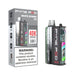 Pyne Pod Click 40K disposable vape kit with fruity flavors like Strawmango, Peach Slush, and Grapy Claps.