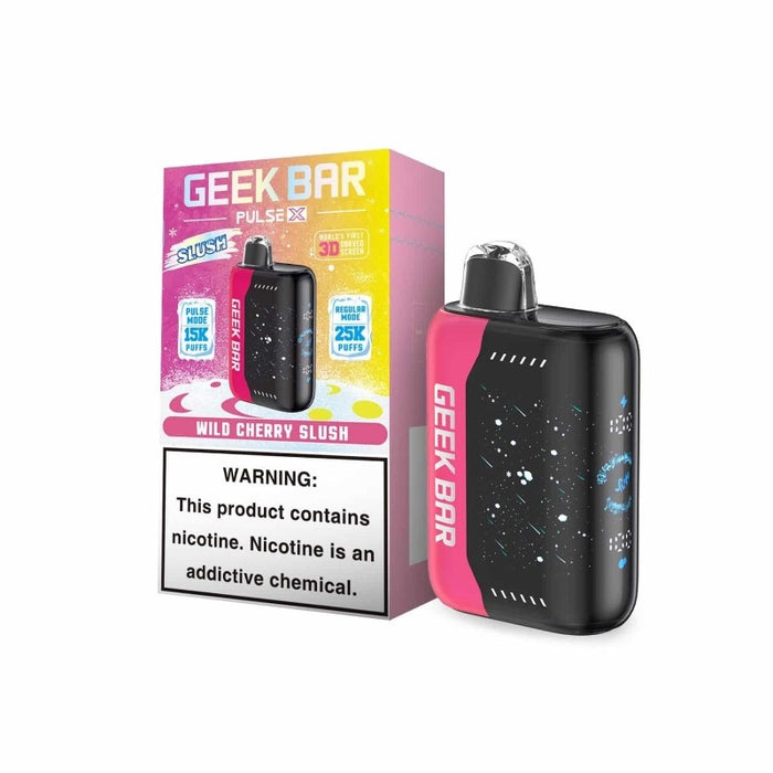 Enjoy smooth MTL vaping with the Geek Bar Pulse X 25K Slush Edition at VapeNear Online Vape Shop.