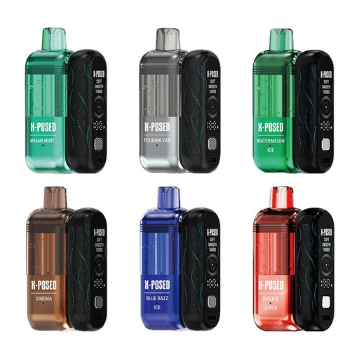 X-Posed 35K Disposable Vape with 16ml pre-filled pod and 300mAh battery at VapeNearShop.