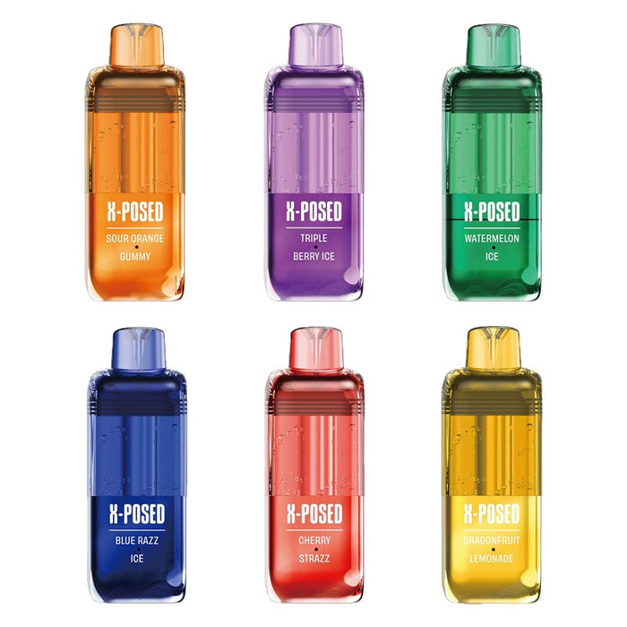 X-Posed 35K Disposable Pod with 16ml e-liquid delivering 35000 puffs at VapeNearShop Online Vape Shop.